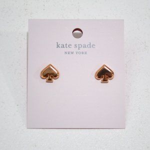 Kate Spade Everyday Spade Rose Gold Earring Studs